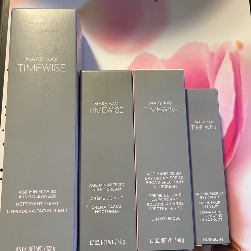 Mary Kay  timewise 3D miracle set combination/oily